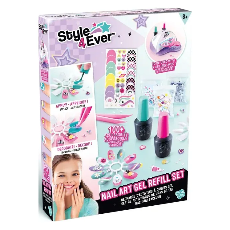 Canal Style 4 Ever Nail Art Gel Studio Νυχιών Refill Pack (OFG324)
