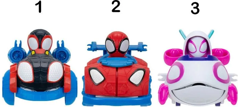 Jazwares Spidey Όχημα Με Φιγούρα & Εκτοξευτή Captain America 12,5cm - JWS00287 - φωτογραφία 2