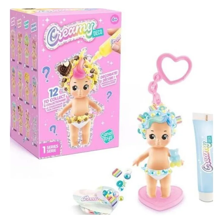 Canal Creamy Deco DIY Μωράκι-12 Σχέδια-1Τμχ (BBY001)