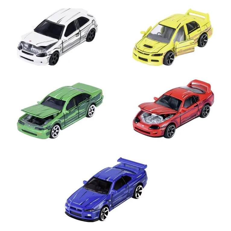 Majorette D/C Giftpack Japan Σετ 5 Οχήματα 7.5cm (212051031)