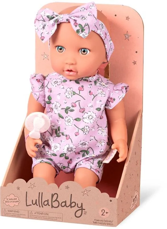 Lullababy Μωρό With Floral Dress & Headband (LBY7303Z) - φωτογραφία 2