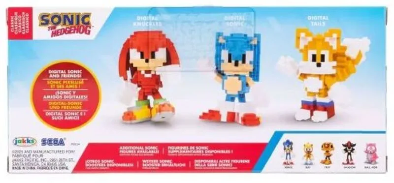 Jakks Pacific Sonic Φιγούρα 2.5'' 8-Bit Σετ Φιγούρες (428894) - φωτογραφία 4