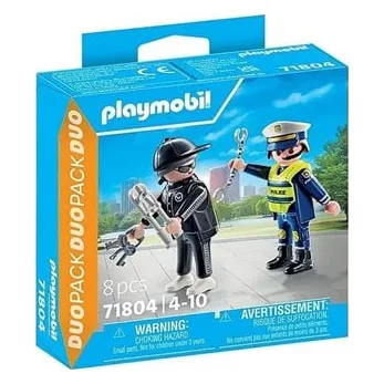 Playmobil® Duo Pack - Αστυνόμος Και Διαρρήκτης - 71804