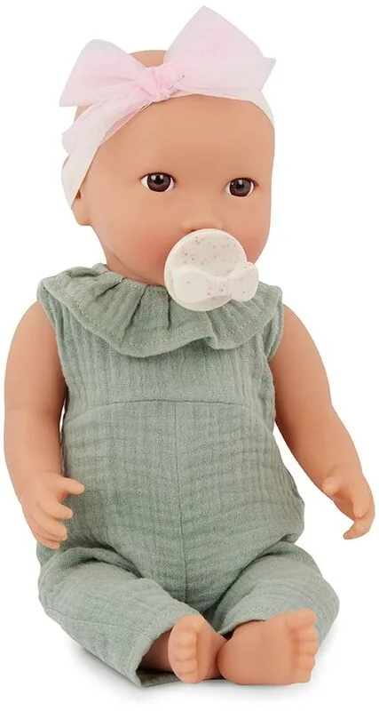 Lullababy Μωρό With Green Jumper & Bow (LBY7269Z) - φωτογραφία 3