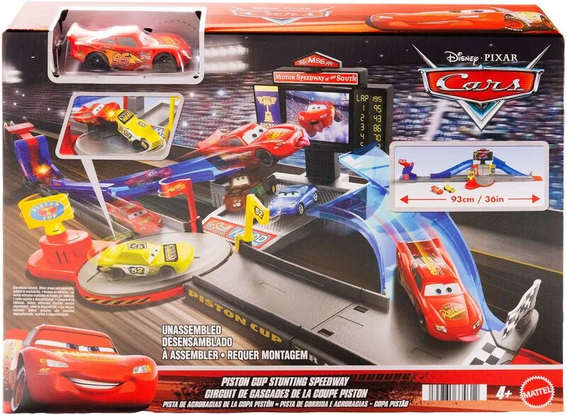 Mattel Cars Μεγάλη Πίστα Αγώνων Piston Cup Για Κόλπα - JHL42 - φωτογραφία 2