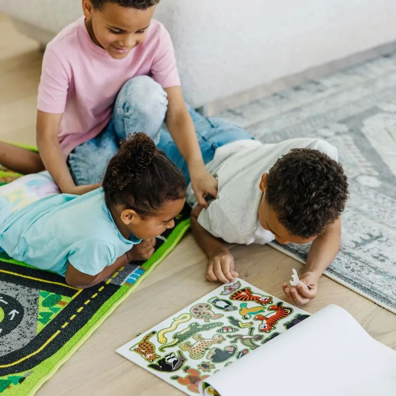 Melissa & Doug Επαναχρησιμοποιούμενα Αυτοκόλλητα-3 Σχέδια (6075360) - φωτογραφία 5