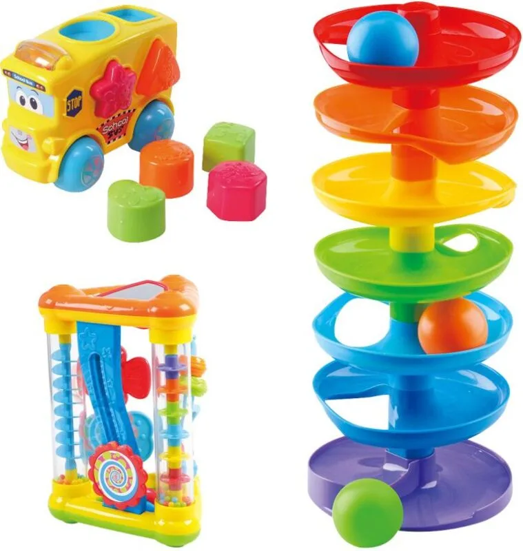 Βρεφικό Σετ Δραστηριοτήτων Playgo Physical Challenges 3Σε1 - 97066