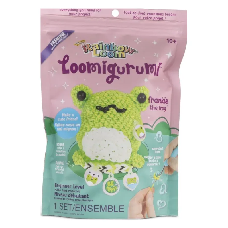 Rainbow Loom Loomigurumi Σετ Βάτραχος (A0221)