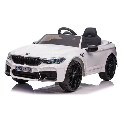 Ηλεκτροκίνητο Αυτοκίνητο BMW M5 Original License - 12V - Λευκό | Skorpion Wheels - 5246095