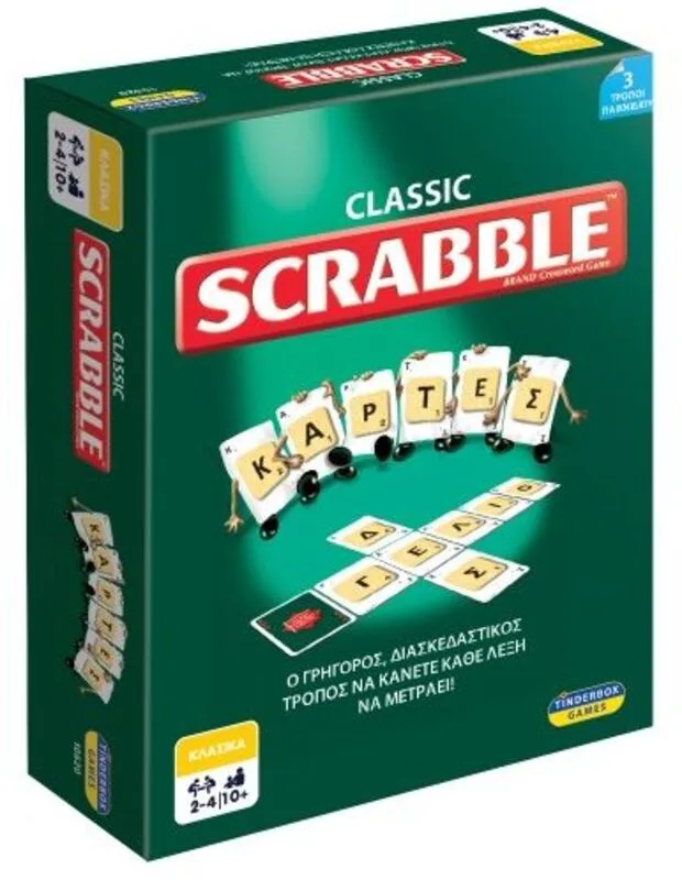 Επιτραπέζιο Scrabble Κάρτες (520194)