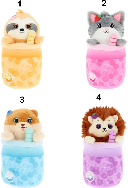 Keel Λούτρινο Bubble Tea 16cm-4 Σχέδια (SF3562) - φωτογραφία 2