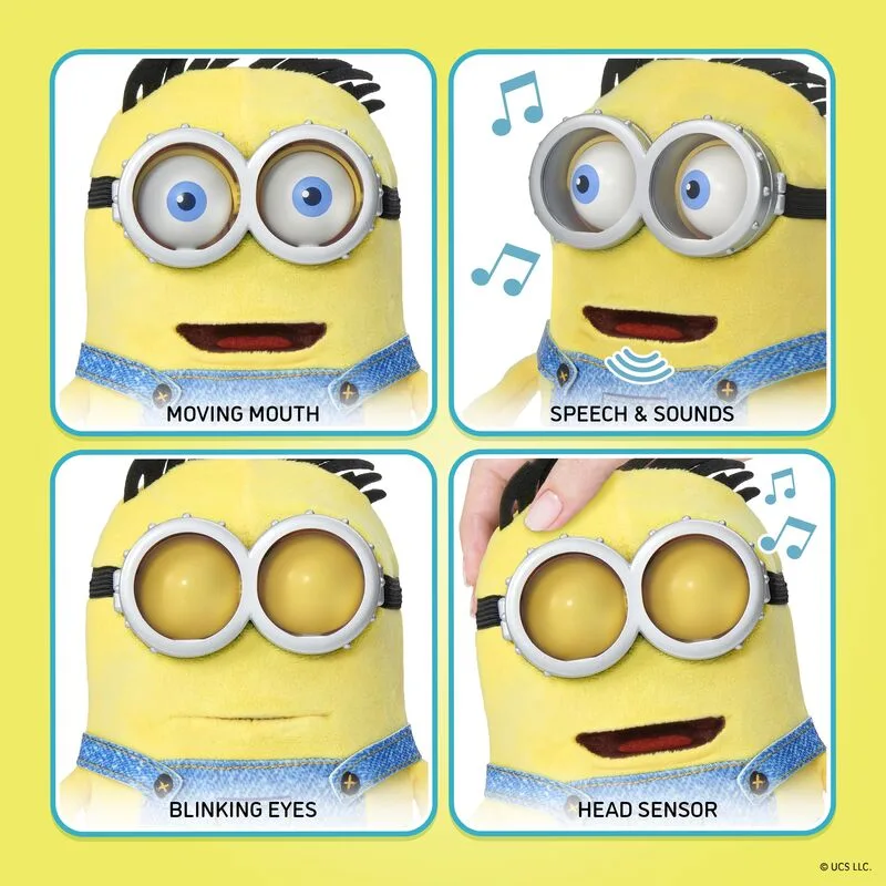 Wow διαδραστικό λούτρινο Minions Henry 21 εκ. (MIN-1050) - φωτογραφία 3