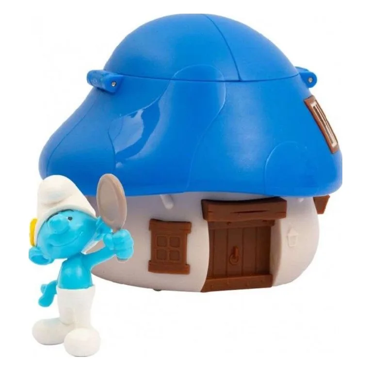 Giochi Preziosi Smurfs Σπιτάκι Μανιτάρι Έκπληξη με Κονφετί PUF38000 - φωτογραφία 6