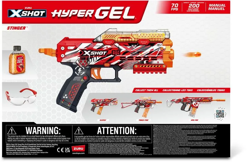 Zuru X-Shot Hyper Gel Stinger Series 1 (36728) - φωτογραφία 6
