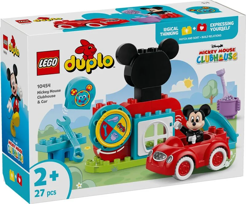 LEGO® DUPLO® Disney Mickey Mouse Clubhouse & Car (10454)