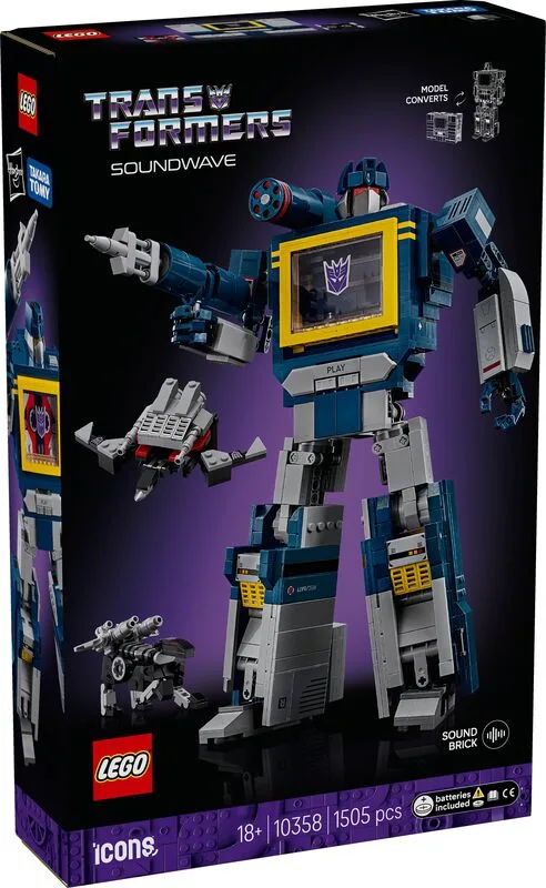LEGO® Icons Transformers Soundwave (10358)