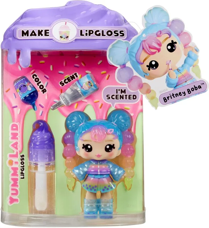 Yummiland Lipgloss Κούκλα S2-7 Σχέδια-1Τμχ (525448EUC) - φωτογραφία 2