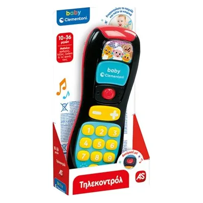 Baby Clementoni Βρεφικό Εκπαιδευτικό Παιχνίδι Τηλεκοντρόλ - Μιλάει Ελληνικά - 1000-63425 - φωτογραφία 3
