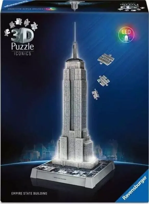 Παζλ 3D Empire State Building-Νυχτερινή Έκδοση (12008026)