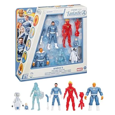 Hasbro Σετ Φιγούρες Δράσης F4 First Steps Family Collection - G0982