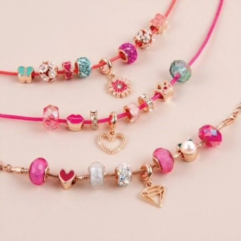 Halo Charms Bracelets Think Pink Make It Real - 1722 - φωτογραφία 2