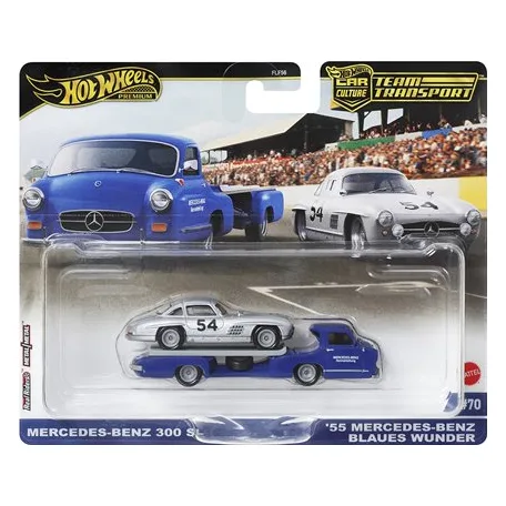Mattel Hot Wheels Νταλίκα Με Αυτοκινητάκι Mercedes-Benz 300 Sl - HRV48
