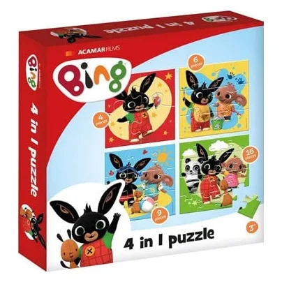 Totum Παιδικό Παζλ Bing 4 Σε 1 - 110671