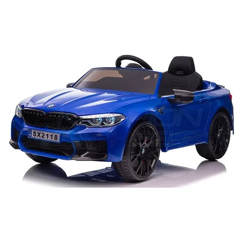 Ηλεκτροκίνητο Αυτοκίνητο BMW M5 Original License - 12V - Μπλε | Skorpion Wheels - 5246095