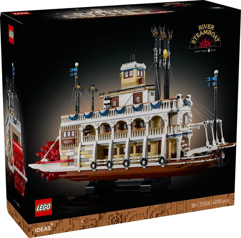 LEGO® Ideas River Steamboat (21356)