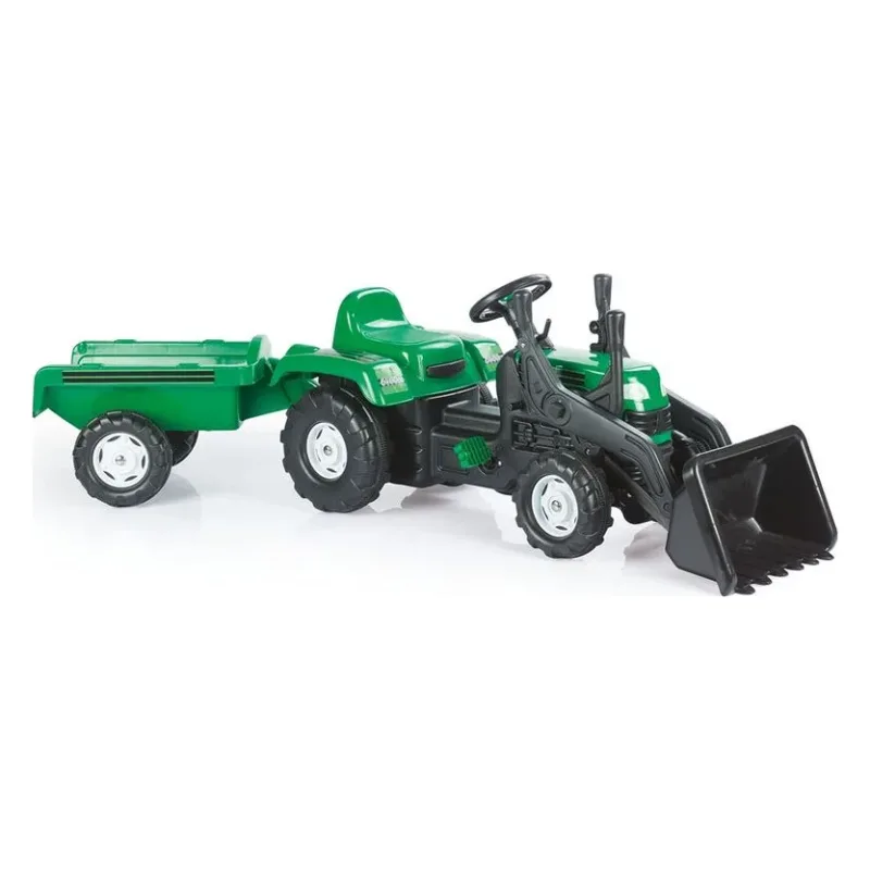 Dolu Εκσκαφέας With Trailer-Green (8048)