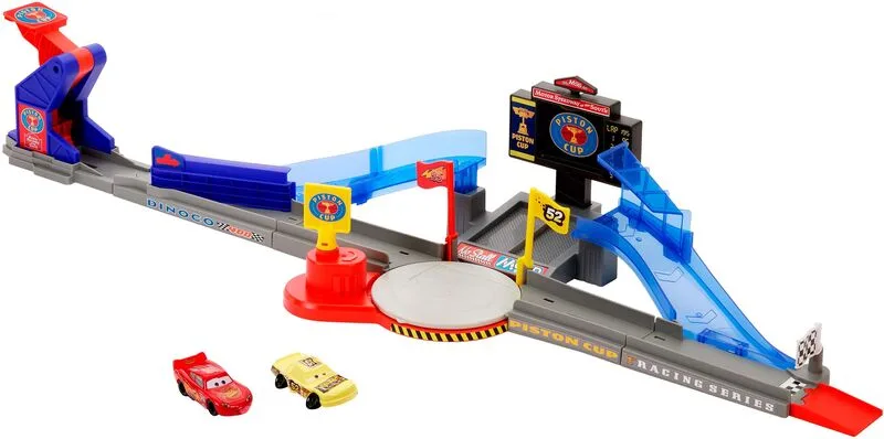 Mattel Cars Μεγάλη Πίστα Αγώνων Piston Cup Για Κόλπα - JHL42