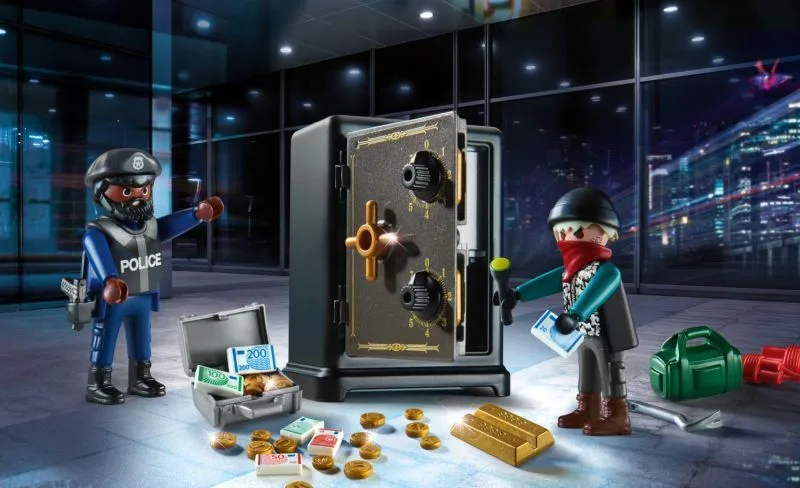 Playmobil Starter Pack Σύλληψη Διαρρήκτη Χρηματοκιβωτίου (70908) - φωτογραφία 4
