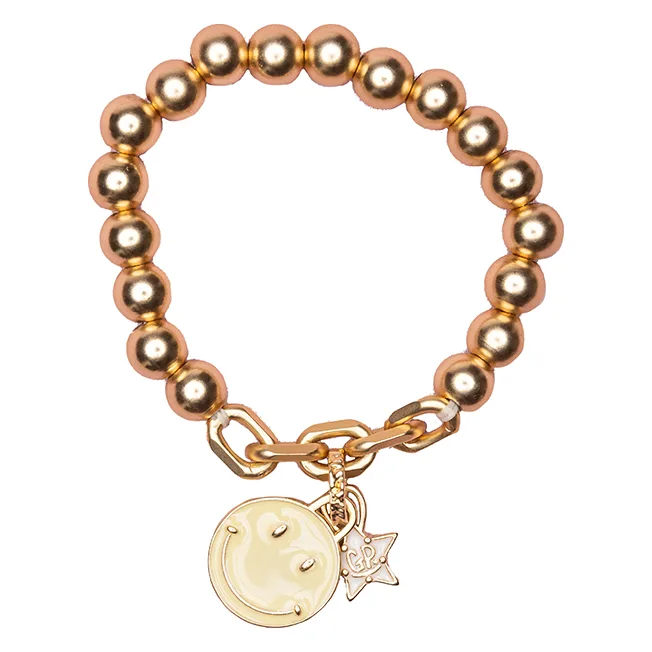 Great Pretenders βραχιόλι Boutique Chic χρυσό “Happy Days“