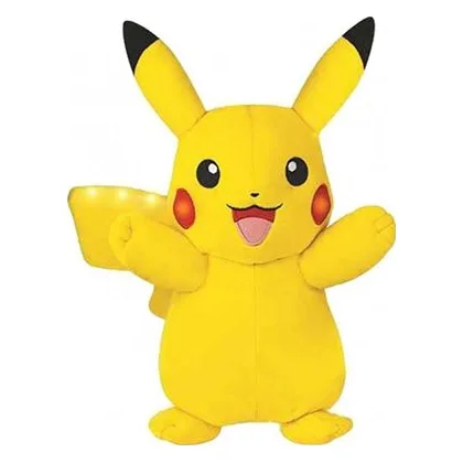 Jazwares Λούτρινο Pikachu Power Action Pokemon 25εκ. Με Ήχους Και Φως - JW004185