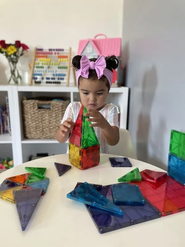 Magna-Tiles Clear Colors Set-32 Τμχ (02132) - φωτογραφία 6