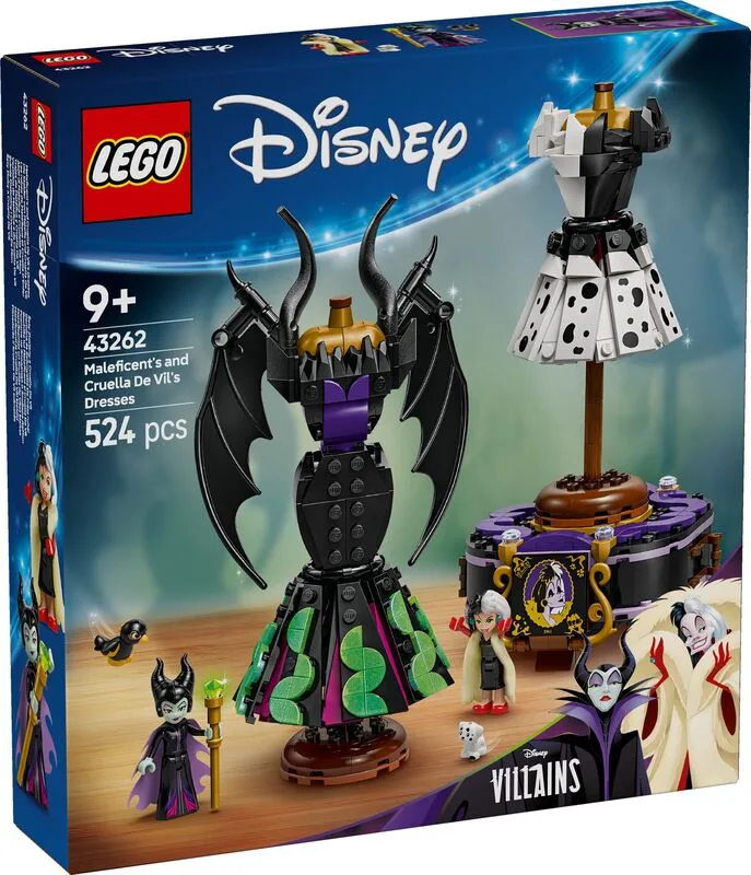 LEGO® Disney Maleficent's & Cruella De Vil's Dresses (43262)