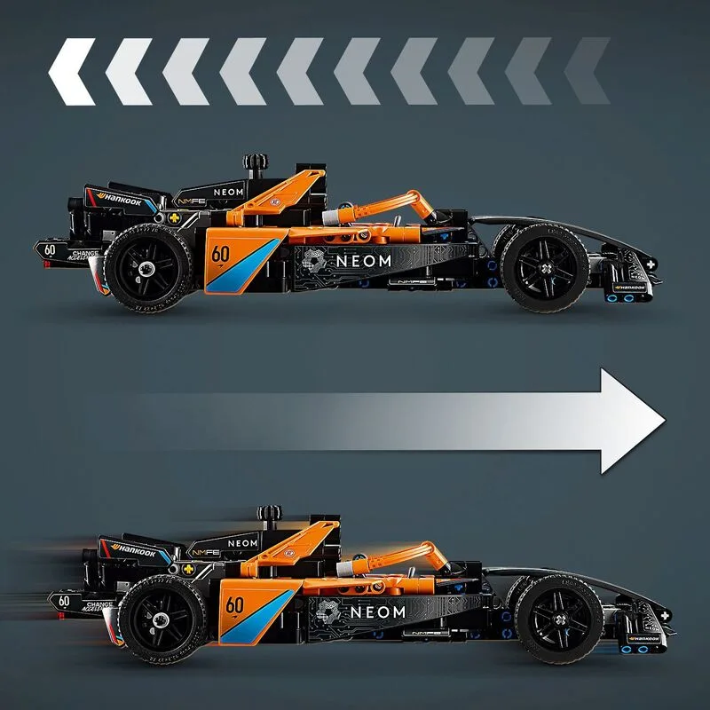 LEGO® Technic Neon McLaren Formula E Race Car (42169) - φωτογραφία 3