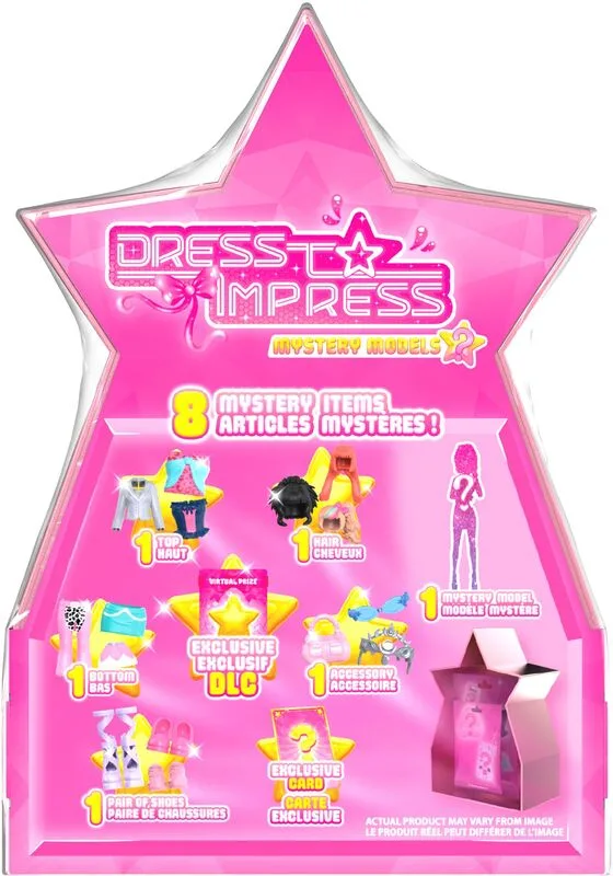 Dress To Impress DTI Κούκλα Star 4''Capsule S2-10 Σχέδια-1Τμχ (MF4110) - φωτογραφία 6