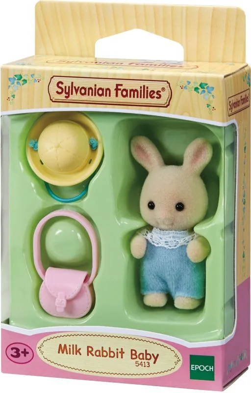 Sylvanian Families Μωρό Milk Rabbit (068154-5413) - φωτογραφία 2
