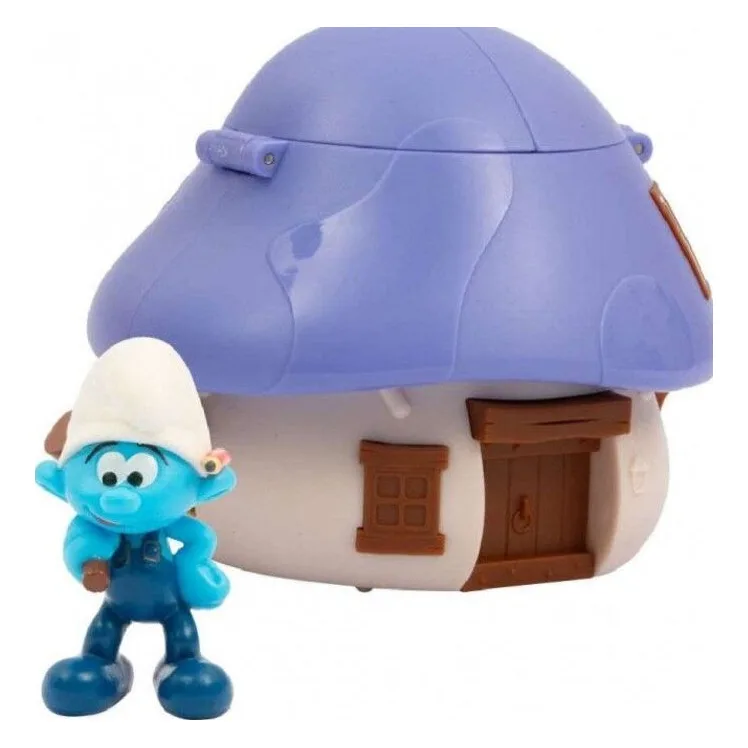 Giochi Preziosi Smurfs Σπιτάκι Μανιτάρι Έκπληξη με Κονφετί PUF38000 - φωτογραφία 3