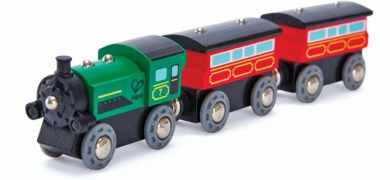 Hape Railway Ξύλινο Τρενάκι Stream-Era (E3719A)