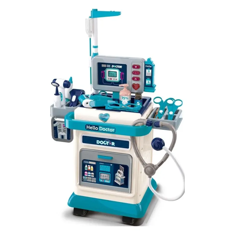 BW Ιατρικό Playset Doctor With Light & Sound 37Τμχ (205)