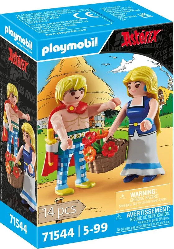 Playmobil Asterix: Τραγικομίξ Και Φαλμπάλα (71544) - φωτογραφία 2
