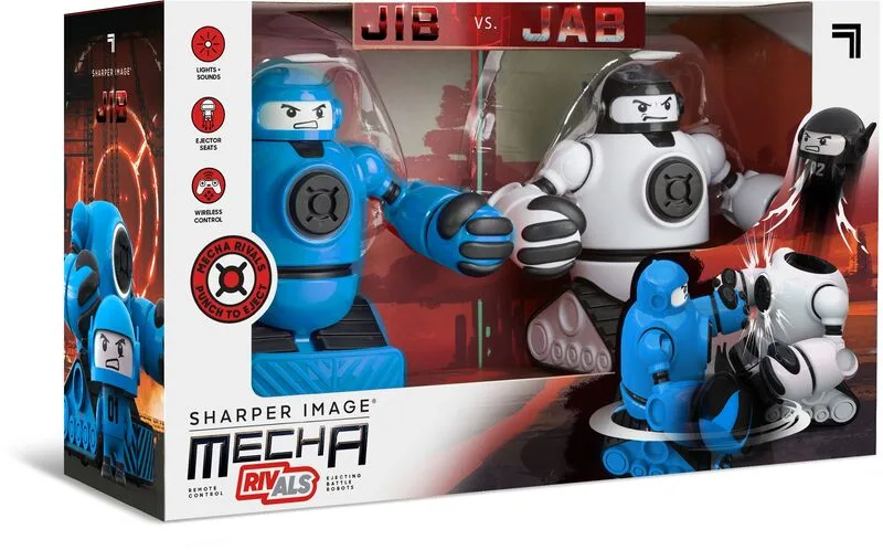 Sharper Image Τηλεκατευθυνόμενο Robot Mecha Rivals Jib vs. Jab (1242020751) - φωτογραφία 2