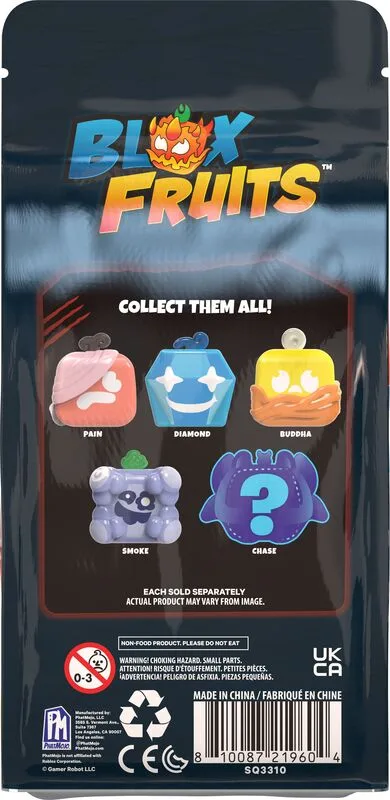 Blox Fruits Squishy Fruits S1-5 Σχέδια-1Τμχ (SQ3310) - φωτογραφία 3