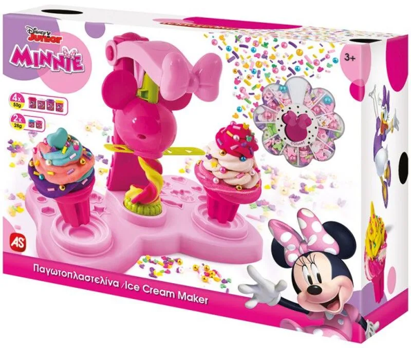 Minnie Παγωτοπλαστελίνα Με Πολύχρωμη Διακοσμητική Τρούφα (1045-03595) - φωτογραφία 2