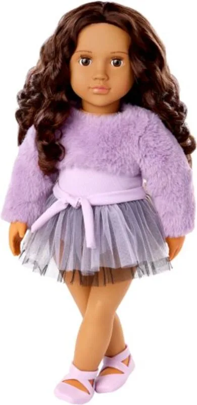 Our Generation Κούκλα Jovanna With Fur Shrug (BD31706Z) - φωτογραφία 2