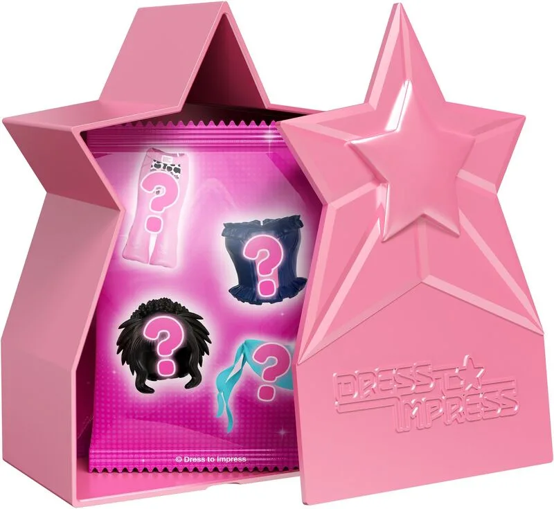 Dress To Impress DTI Κούκλα Star 4''Capsule S2-10 Σχέδια-1Τμχ (MF4110) - φωτογραφία 3