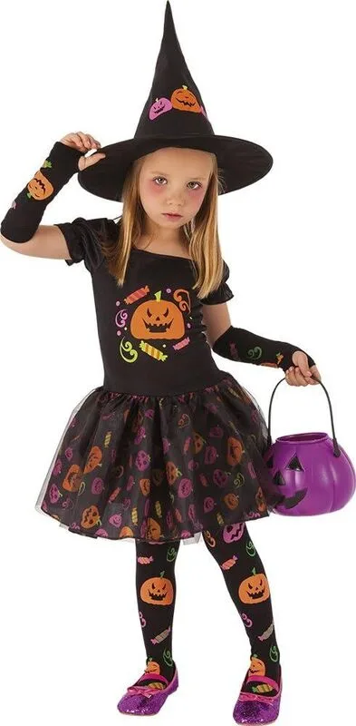 Rubie's Witch Pumpkin Στολή Small No 3-4 (S8349/S)