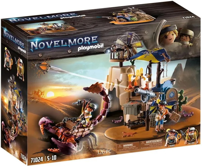 Playmobil Novelmore Sal'ahari Sands-Μυστική Βάση Με Γιγαντιαίο Σκορπιό (71024) - φωτογραφία 2